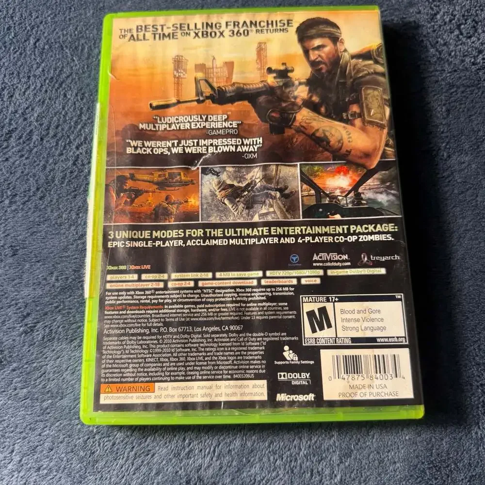 Call of Duty: Black Ops (Xbox 360)
